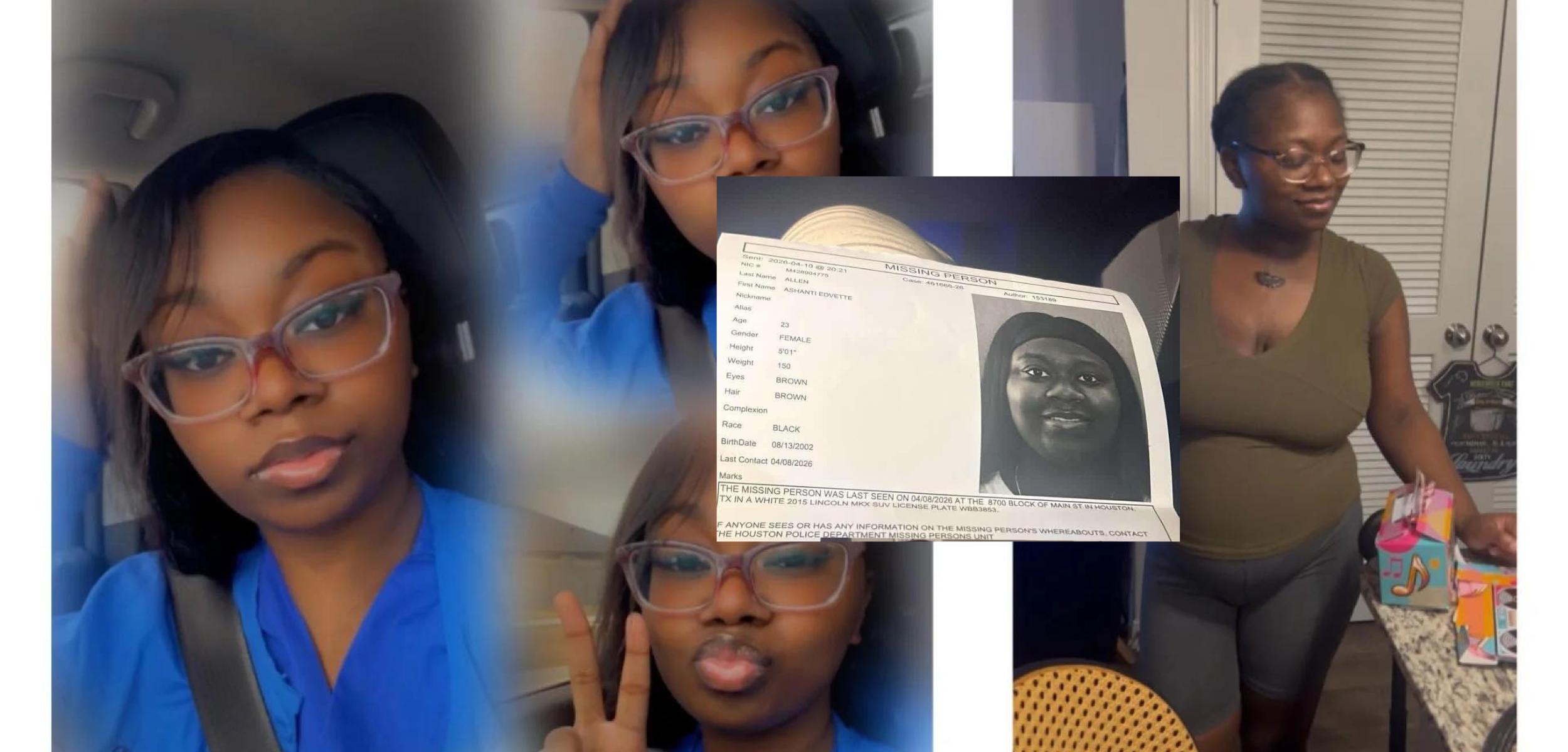 Ashanti Allen, A 23-year-old Pregnant Woman Found Dead in Houston